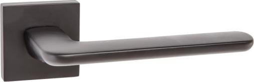Ручка дверная RENZ INDH 95-03 MSN «Лана», матовый черный никель