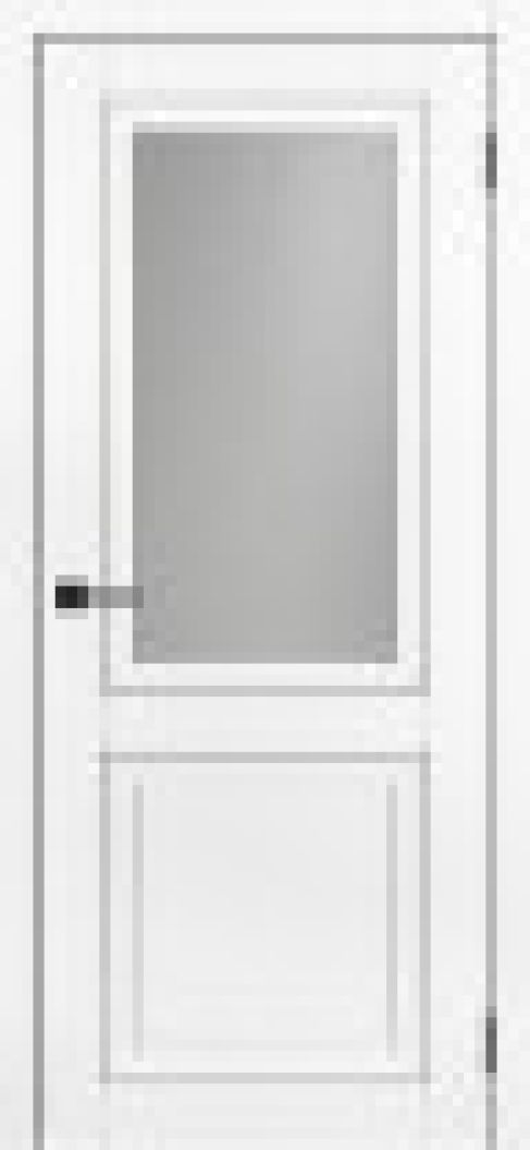 Межкомнатная дверь Tandoor «Деканто» со стеклом, белый бархат