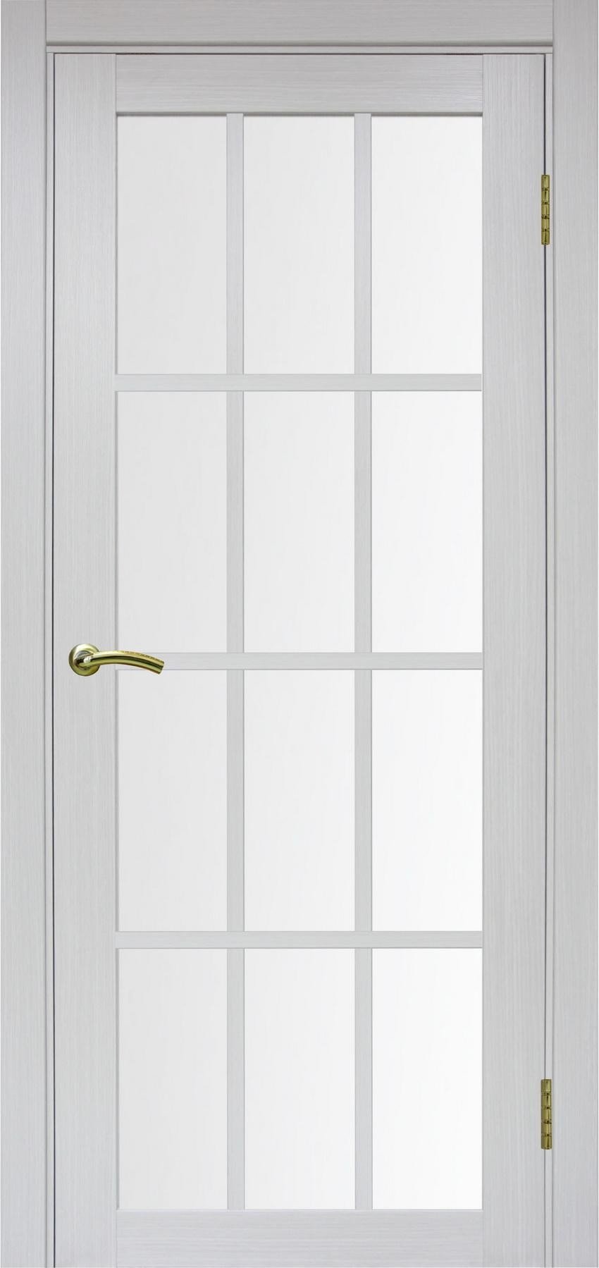 Межкомнатная дверь «Турин 542.2222» стекло сатин